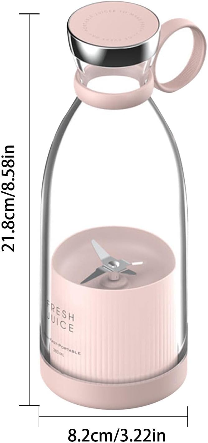 Mini Blender Nomade 350ml – Rechargeable USB & Design Élégant